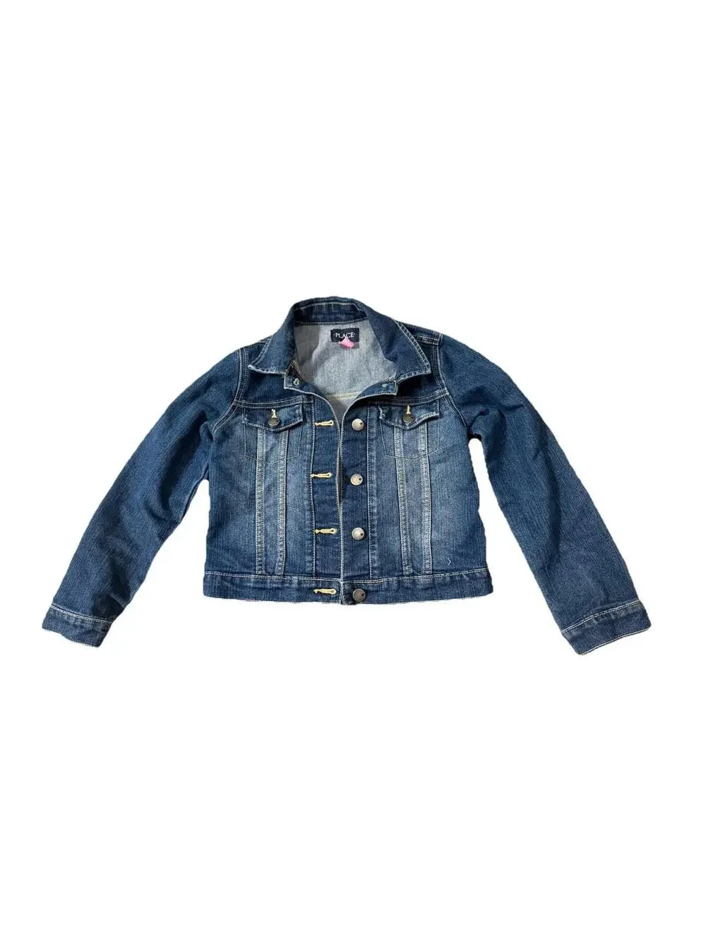 Children’s Place Girls Denim Jacket Size LG 7/8